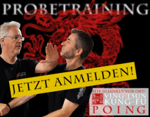 Ving Tsun Kung-Fu Poing Kampfkunst Kampfsport Probetraining