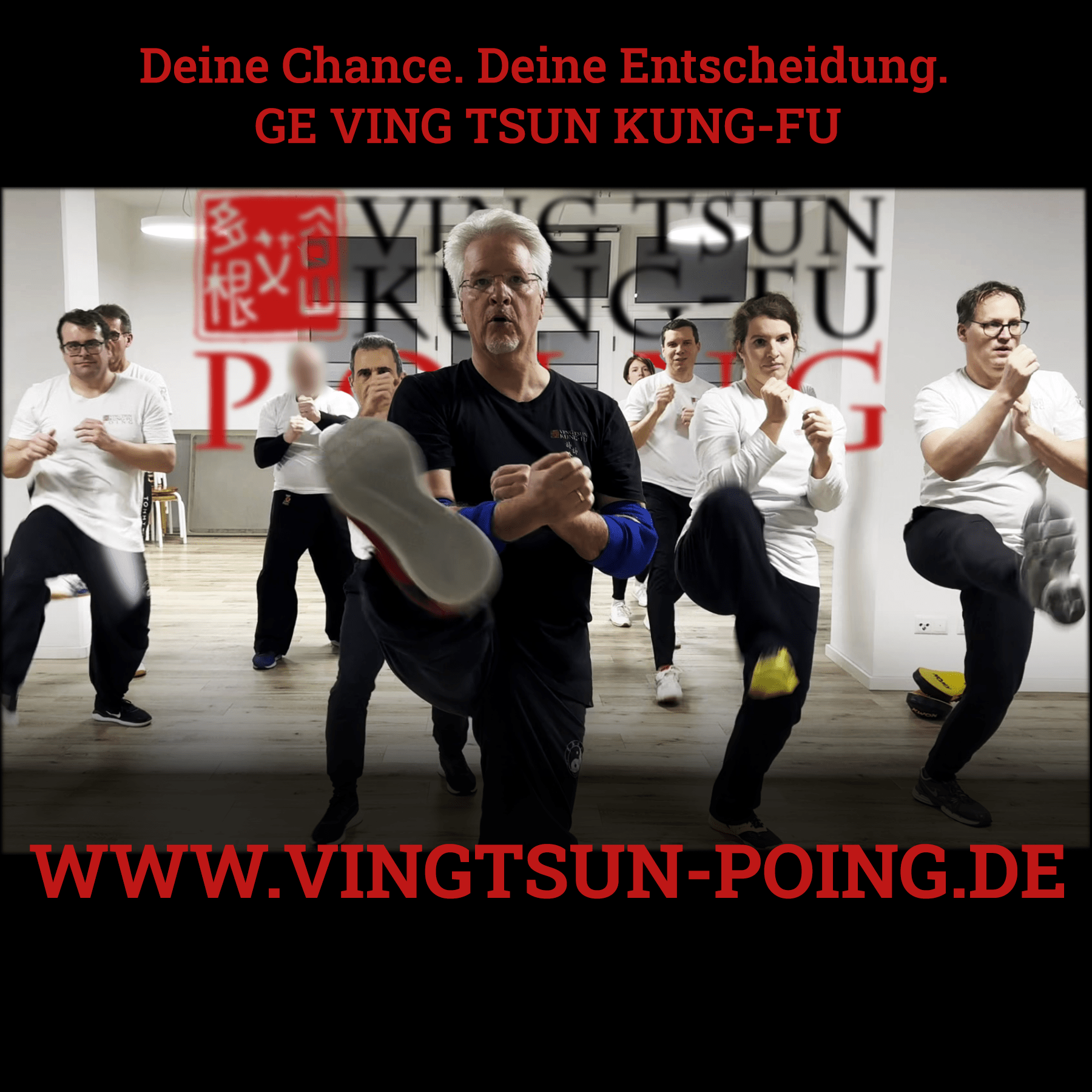 Ving Tsun Kung-Fu Poing Kampfkunst Kampfsport Probetraining