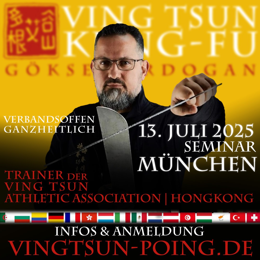 Read more about the article SAVE THE DATE!  Sifu Göksel gibt Seminar in Poing!